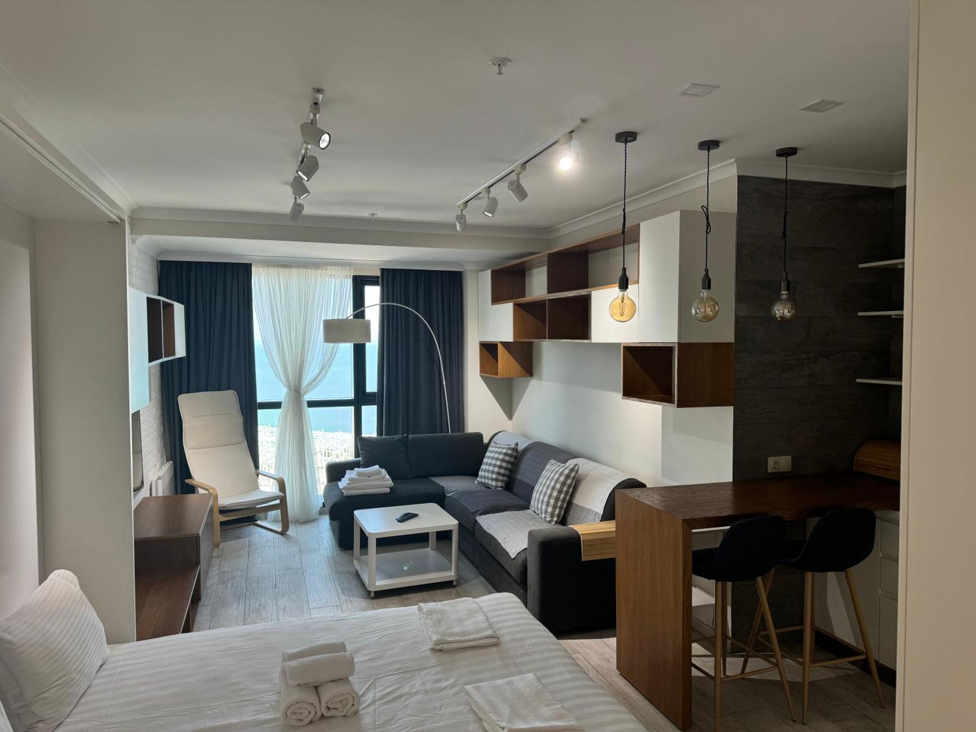 Apartment In Porta Batumi Tower 外观 照片